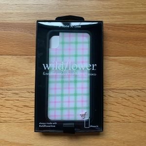New pink and green Wildflower case, iPhone XR